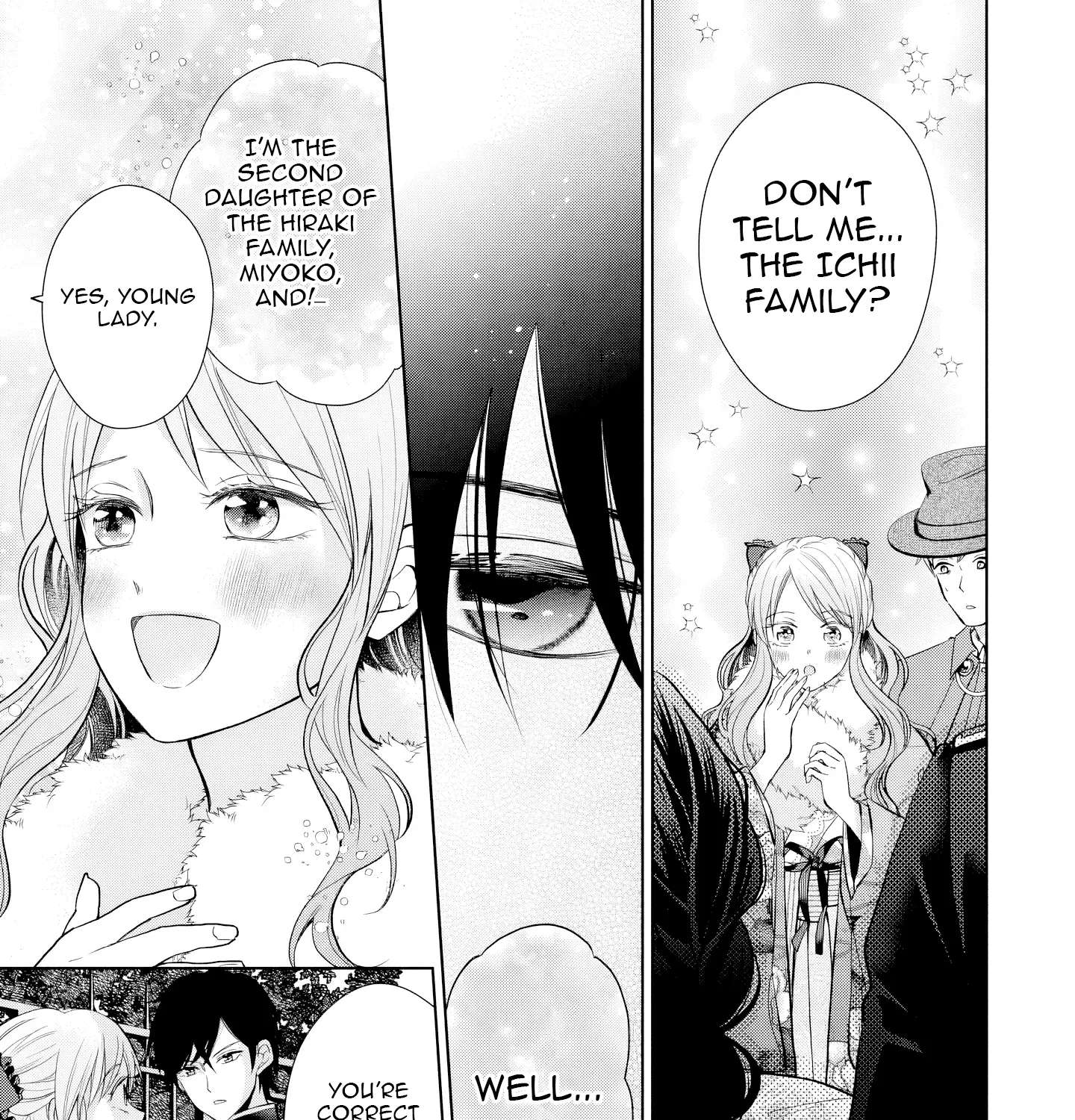 Usukawa Ichimai Mukouga wa: Konyaku Haki Sareta Futatabime no Jinsei, Ayakashi wo Miru me ga Saikyou Gunjin wo Michibiku Chapter 6 - page 32