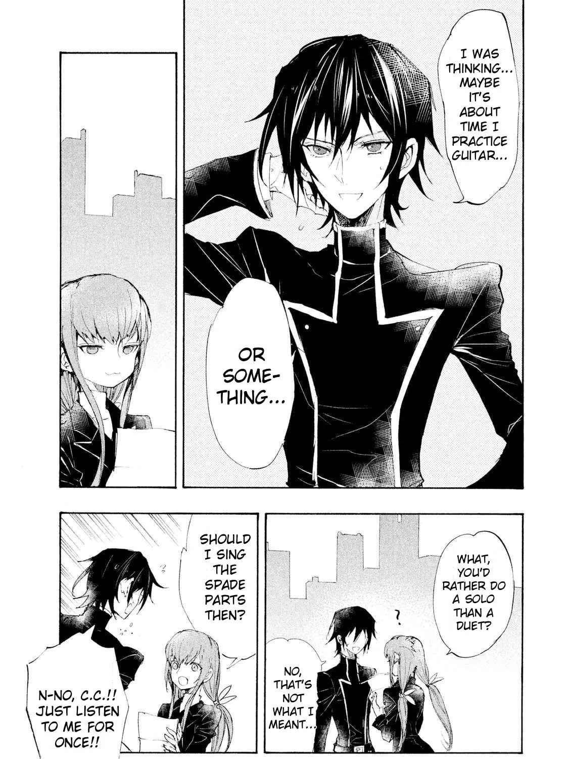 Code Black: Lelouch of the Shred Guitar Chapter 4 - page 6