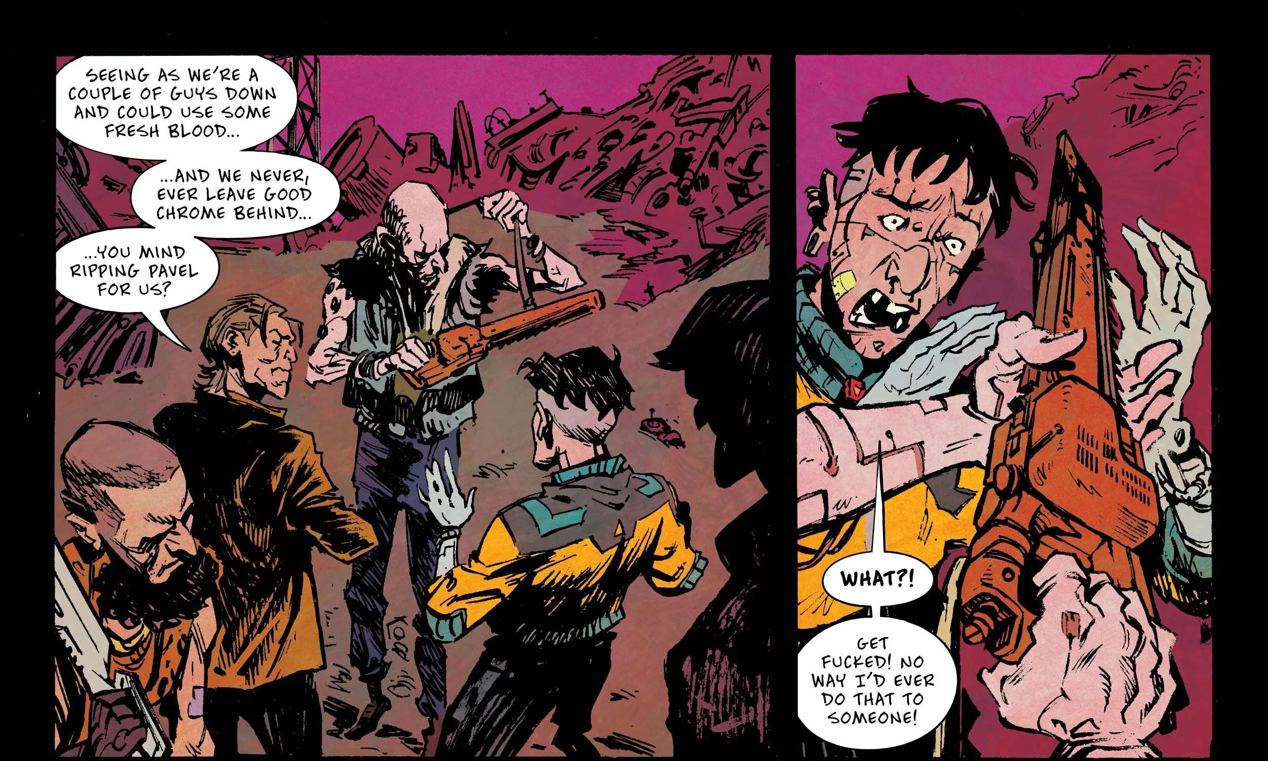 Cyberpunk 2077: Chrome Chapter 3 - page 13