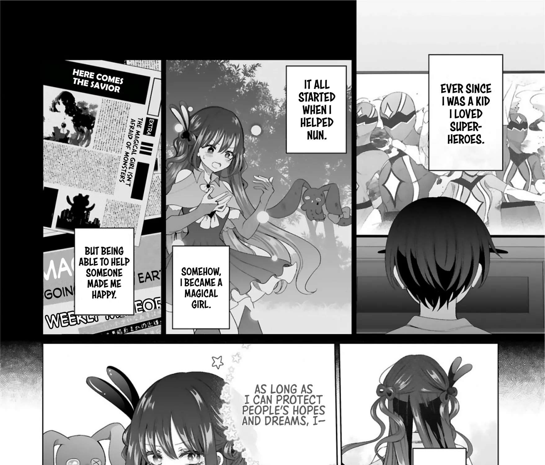 The Gal Who Is Kind to Magical Girls Chapter 1 - page 14