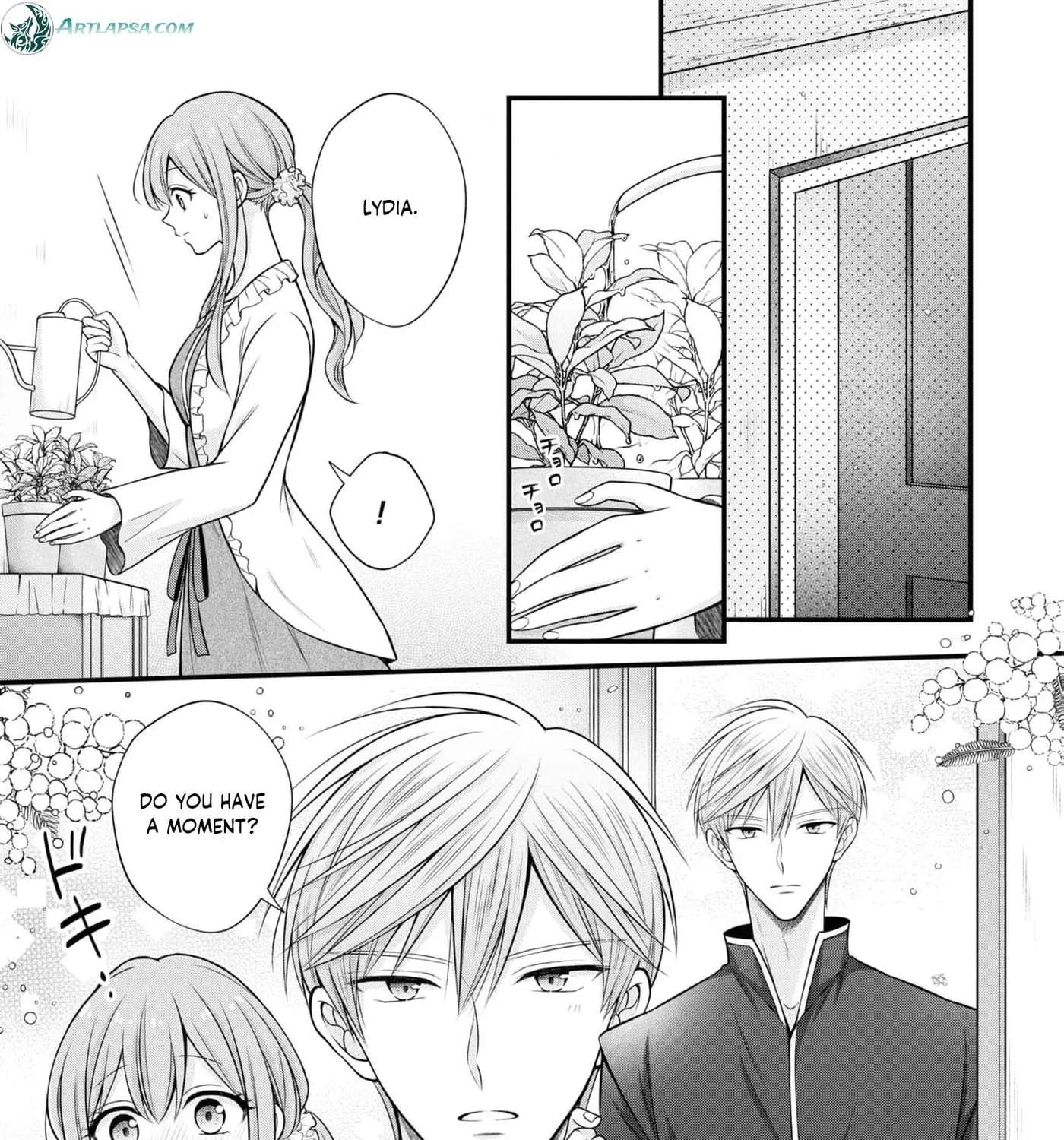 Otoko Un Zero no Kusushi Reijou, Hatsukoi no Kurokishi-sama ga Oshikake Konyakusha ni Narimashite. Chapter 7 - page 14
