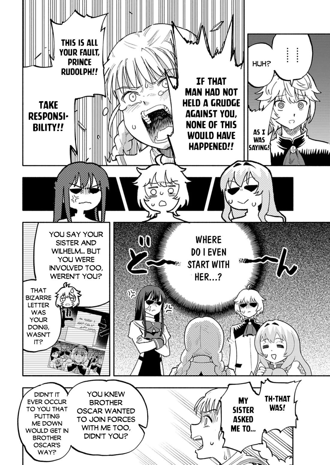 Reborn as a tyrant prince who wants to live peacefully Chapter 17.2 - page 15