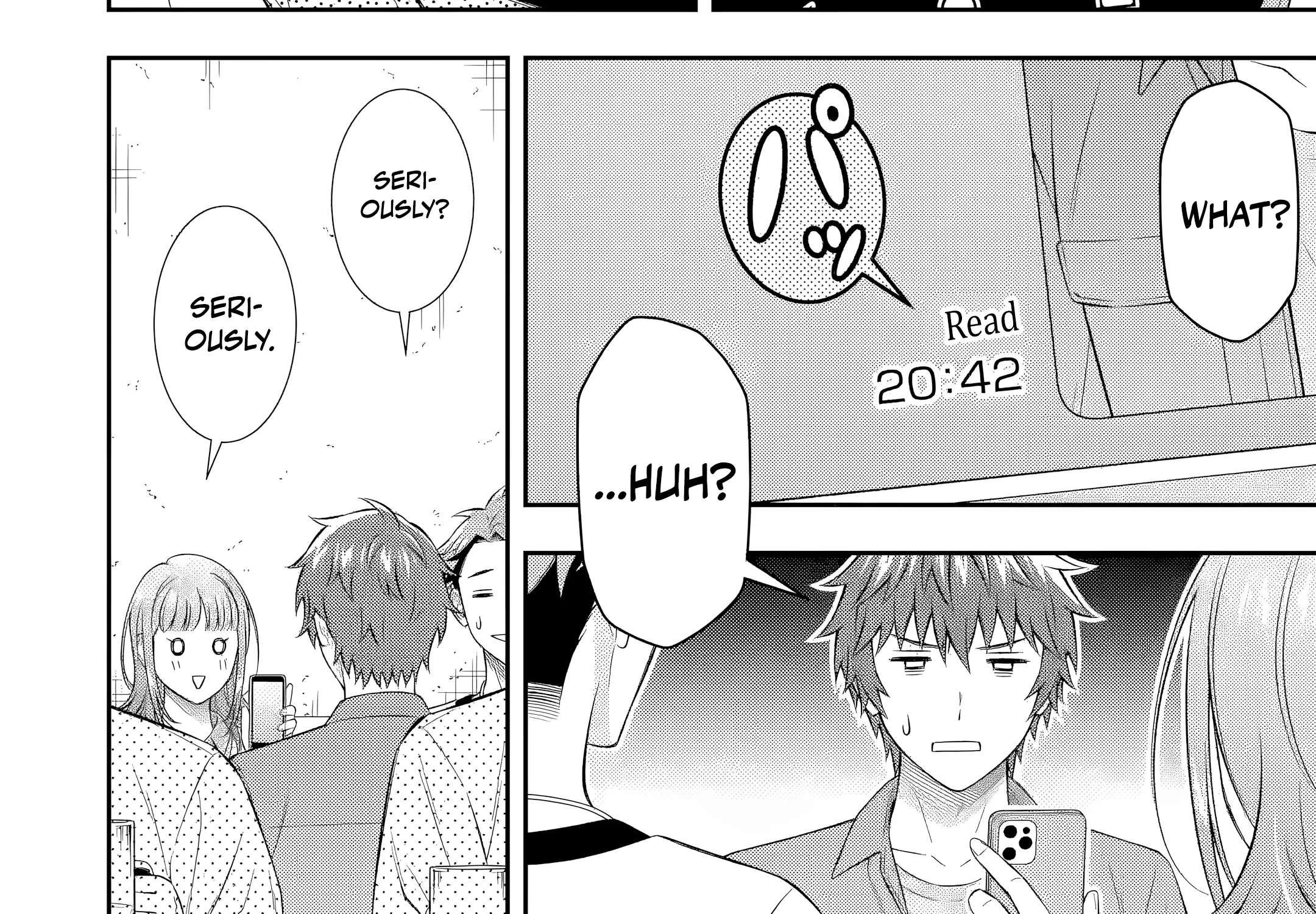 Toumei na Yoru ni Kakeru-kun to, Me ni Mienai Koi wo Shita. Chapter 7.3 - page 18