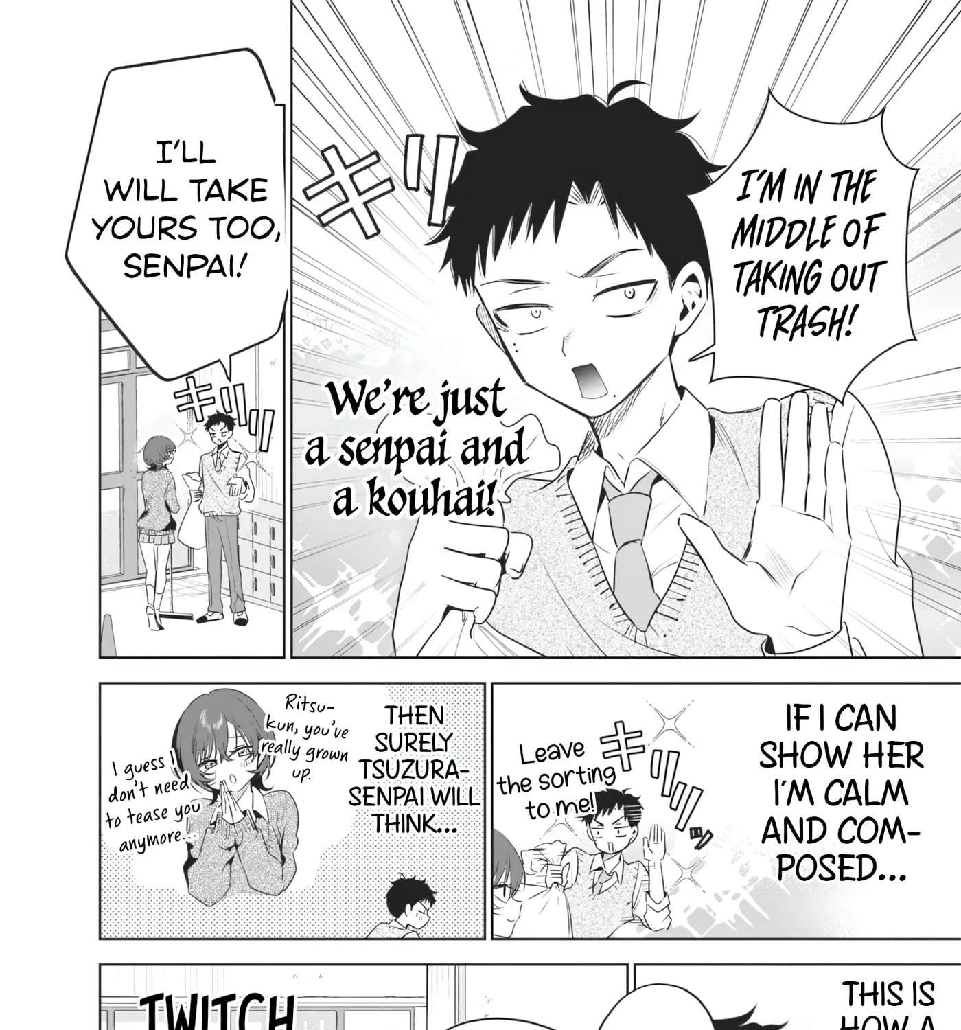 Tsuzura-senpai wa Motokano dakara Chapter 4 - page 11