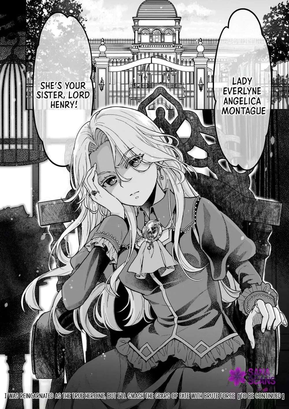 I Was Reincarnated as the Main Heroine, but I'll Physically Break the Gears of Fate Chapter 1 - page 33