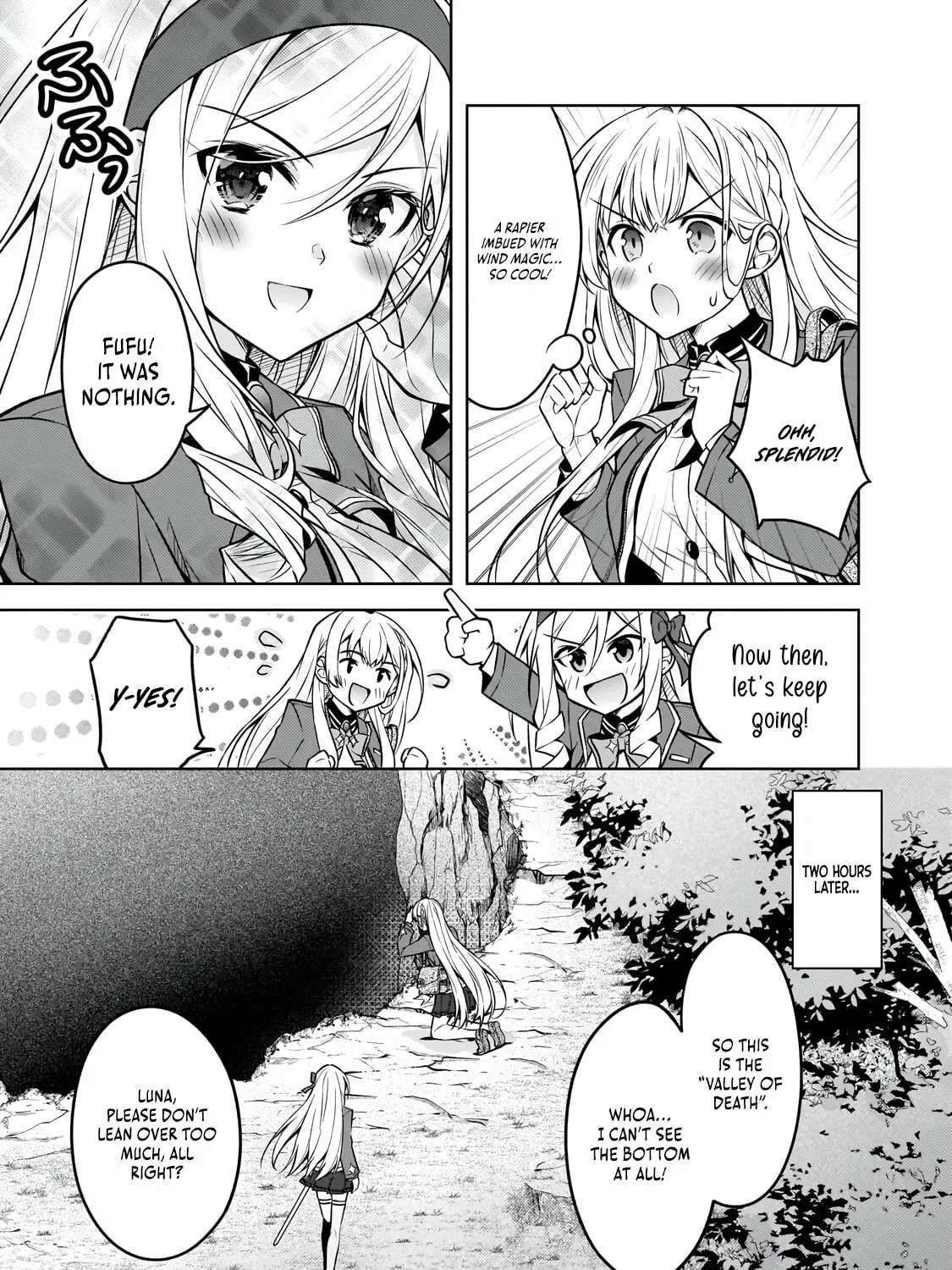 Danzai sareta Tensei Seijo wa, Akuyaku Reijou no Michi wo Iku! Chapter 7.2 - page 3