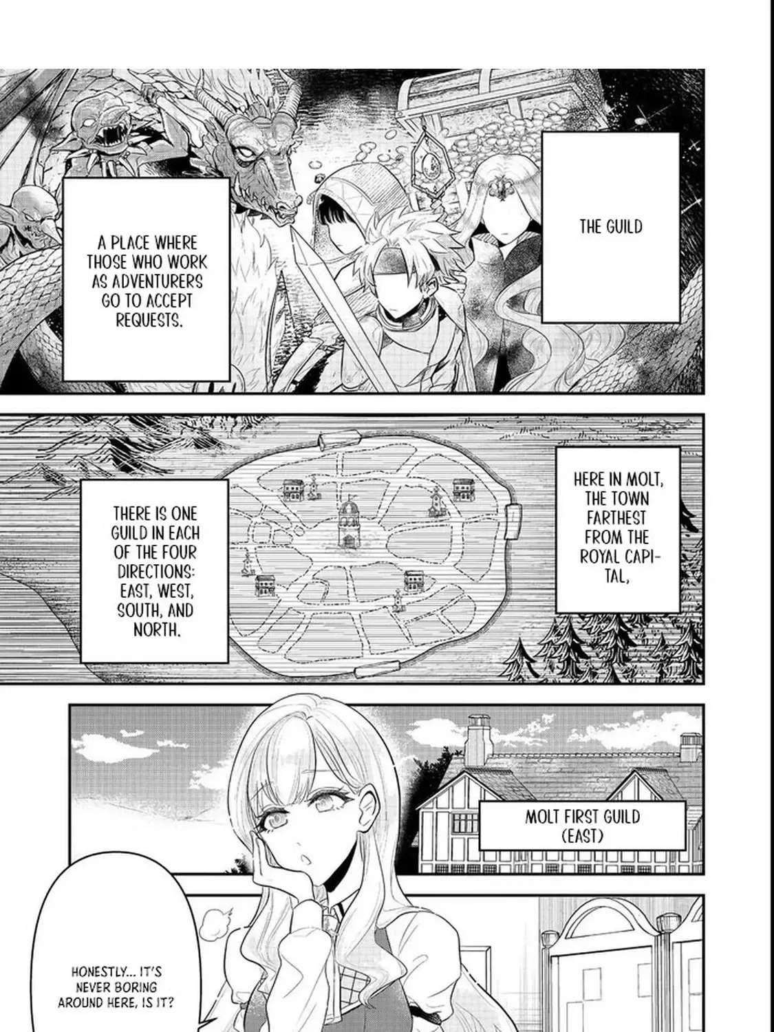 The Guild Receptionist Dreams of Leaving Work on Time Chapter 1 - page 6