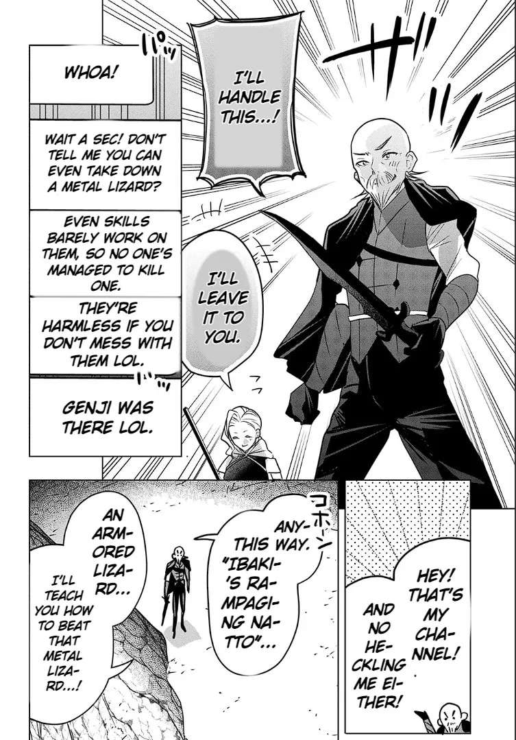 A Former Explorer and Grandpa ~ I Started Streaming at the Request of my Granddaughter, but Why Did I End Up Chasing the Buzz?! Chapter 12.1 - page 21