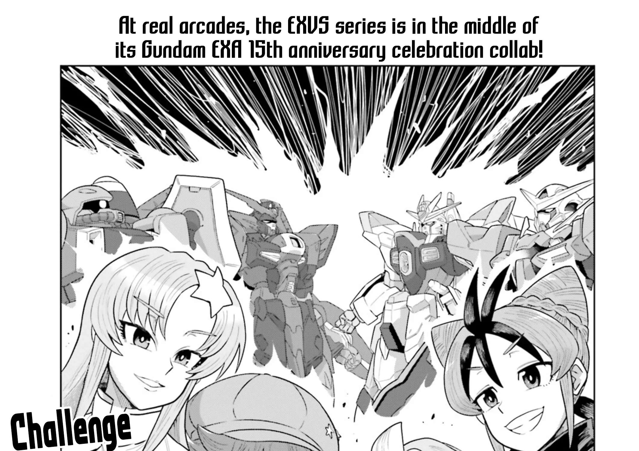 Mobile Suit Gundam EXVS - Girls on Extreme Chapter 3 - page 1