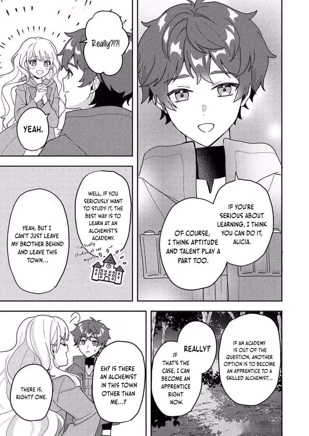 Renkinjutsushi no Henkyou Saisei Slow Life ~S-kyuu Party de Koritsu Shita Shoujo wo Kabattara Tsuihousareta no de, Issho ni Shiawase ni Kurashimasu~ Chapter 7 - page 18