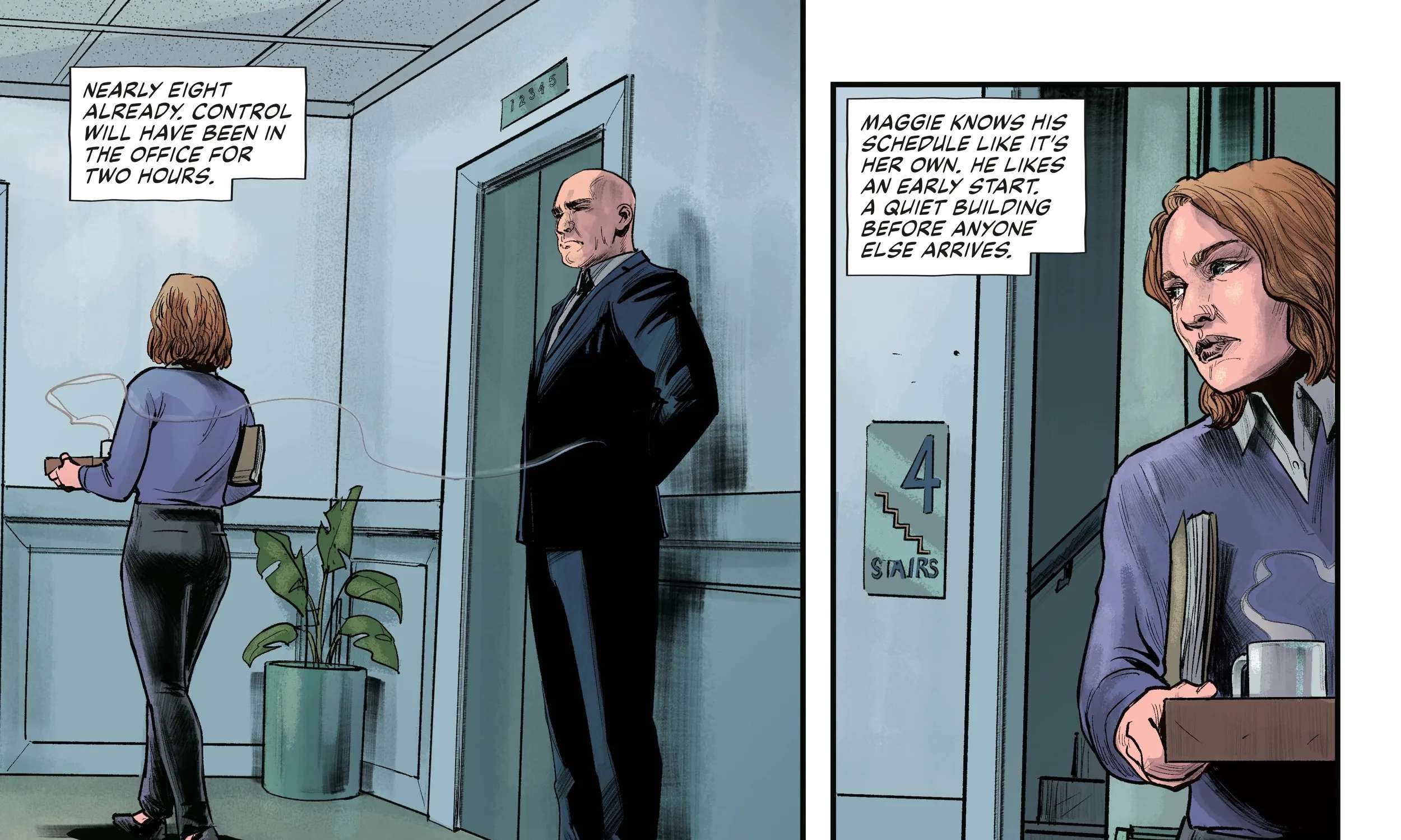 John le Carré's The Circus: Losing Control Chapter 1 - page 42