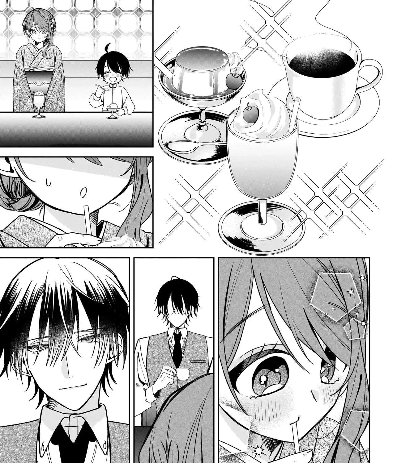 Unmei no Ban to Kekkonshitara, Tenshi Musuko no Keibo ni Narimashita Chapter 4 - page 57