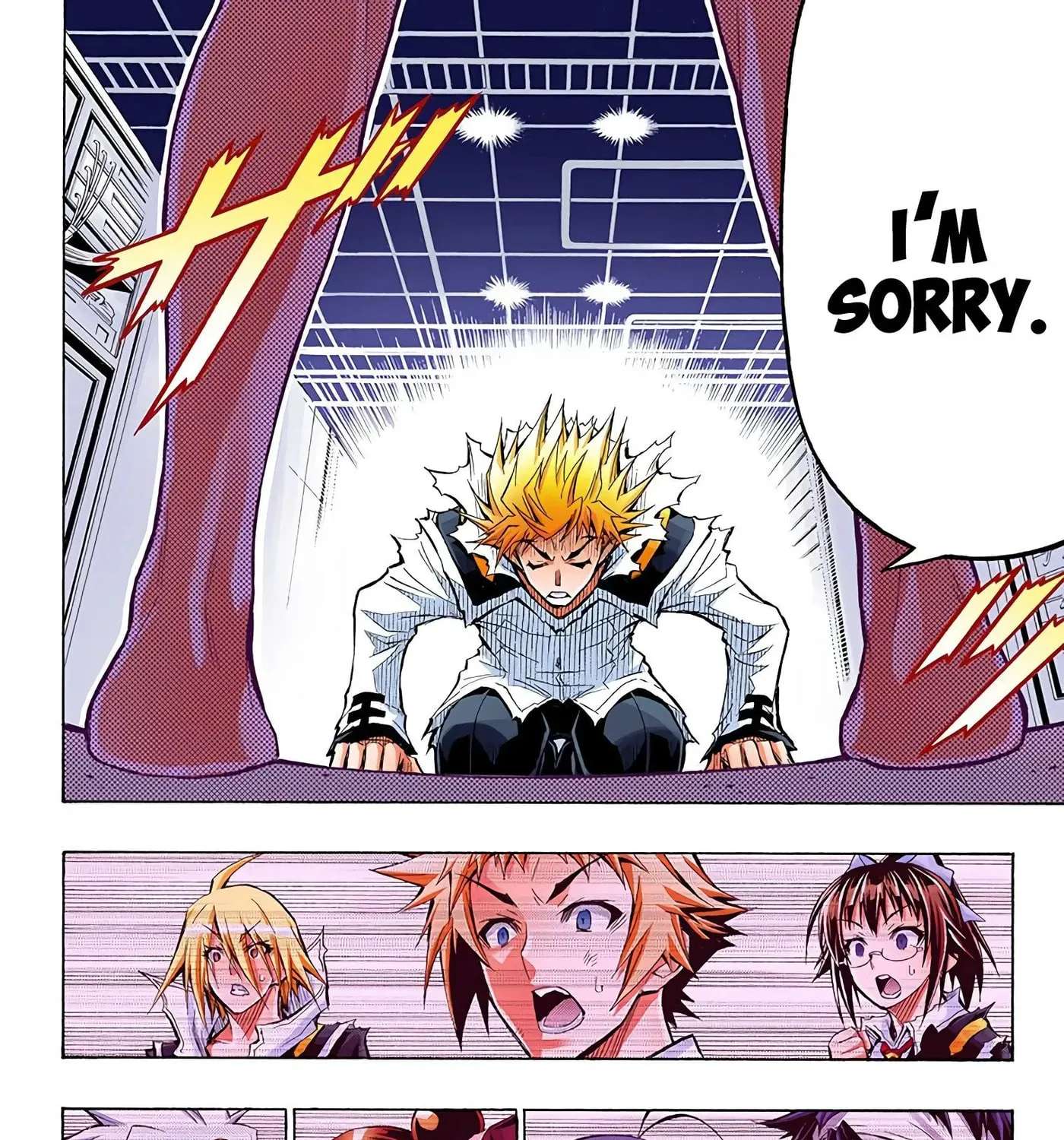 Medaka Box (Official Colored) Chapter 55 - page 15