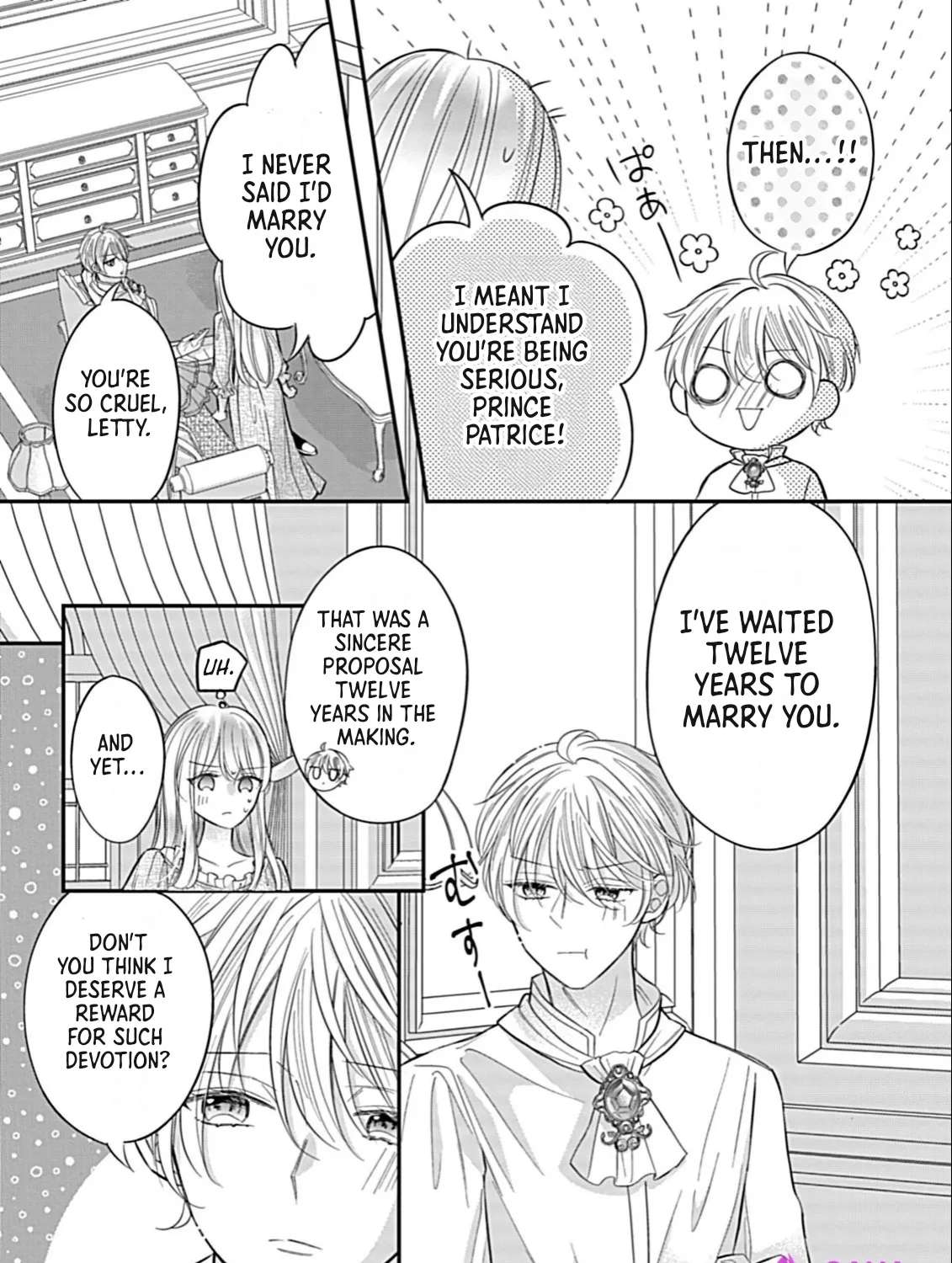 I Can't Escape the Overly Pushy Prince, but I'm Happy. Chapter 3 - page 26