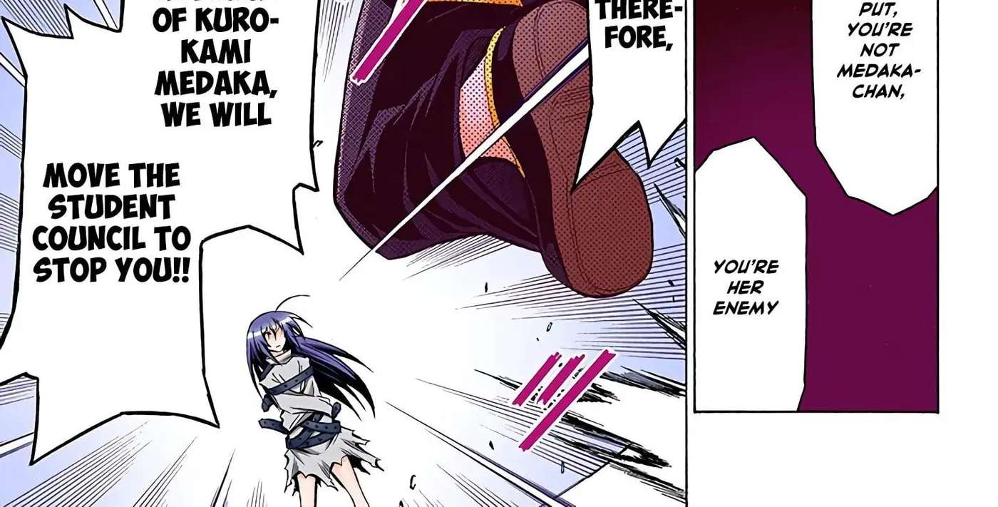 Medaka Box (Official Colored) Chapter 50 - page 22