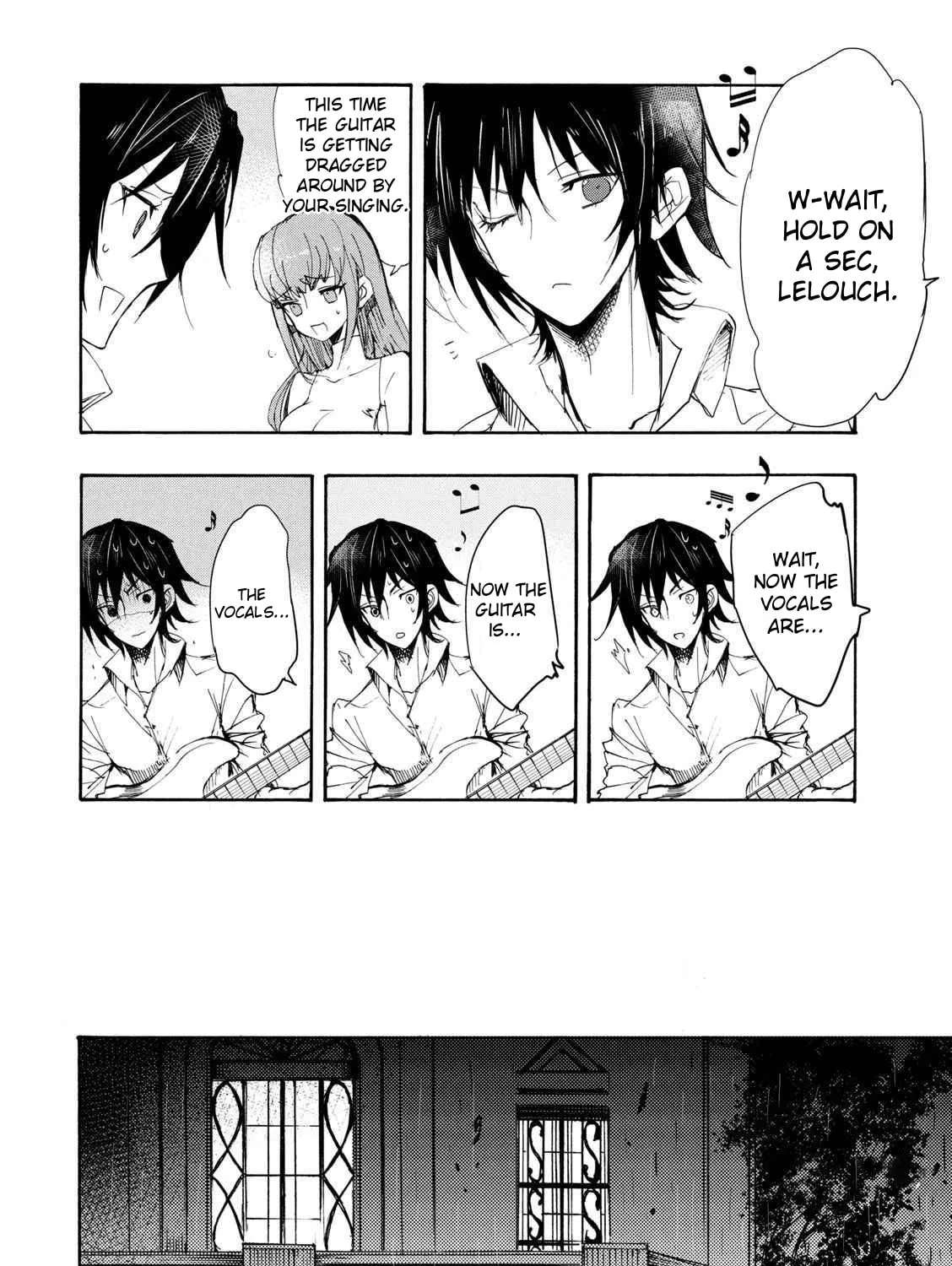 Code Black: Lelouch of the Shred Guitar Chapter 7 - page 10