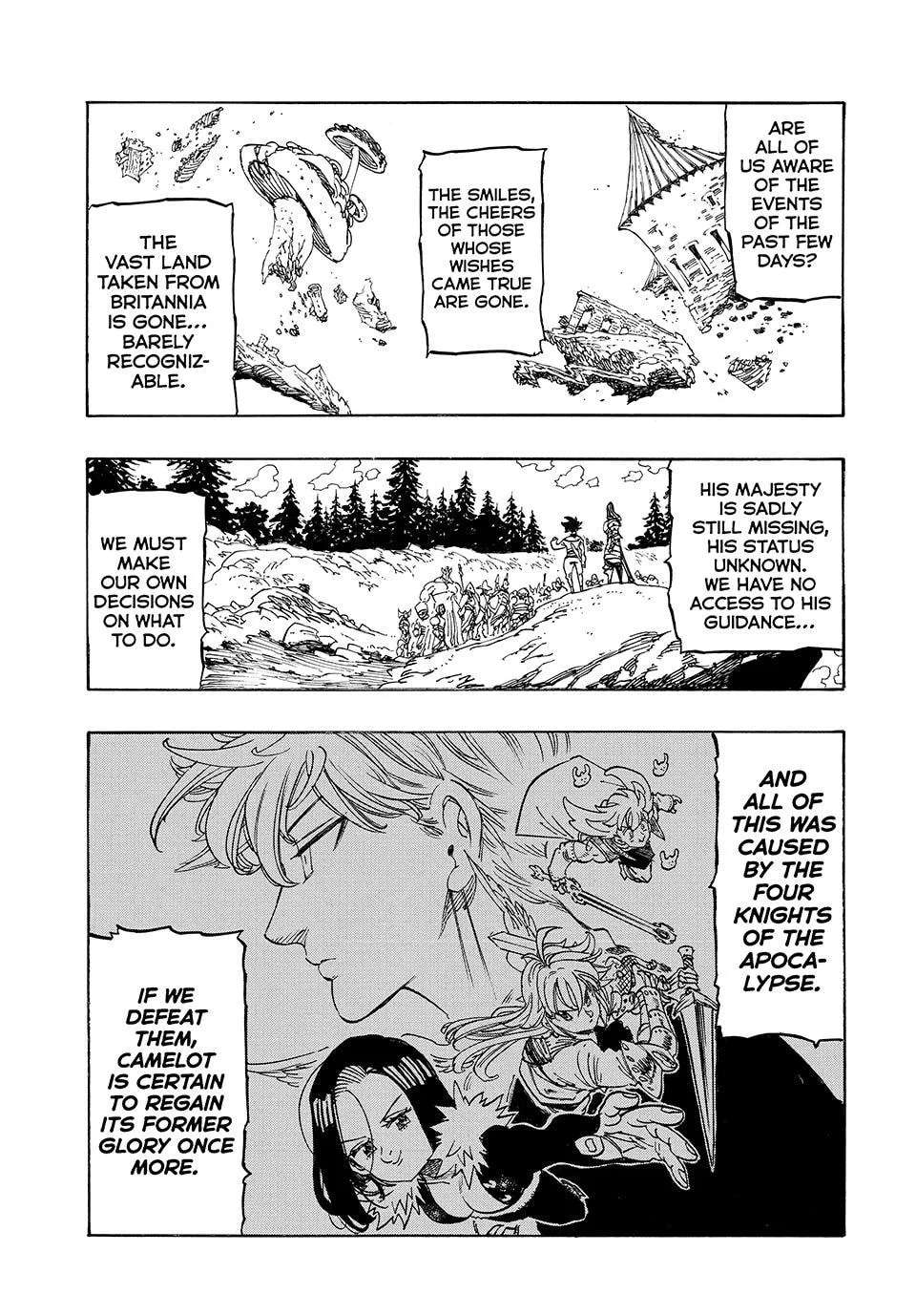 The Seven Deadly Sins: Four Knights of the Apocalypse Chapter 250 - page 3