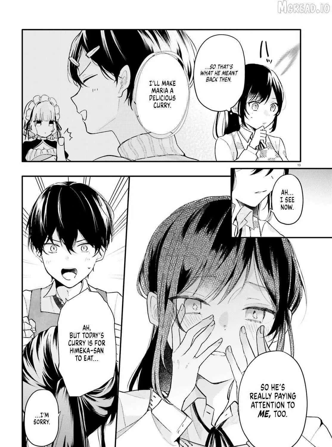 My maid looks like the girl I like in my class Chapter 2 - page 19