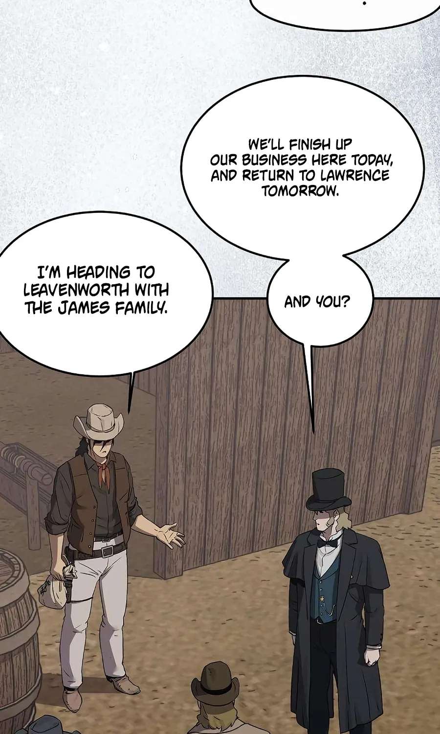 The Black-Haired Mercenary Who Went West Chapter 10 - page 85