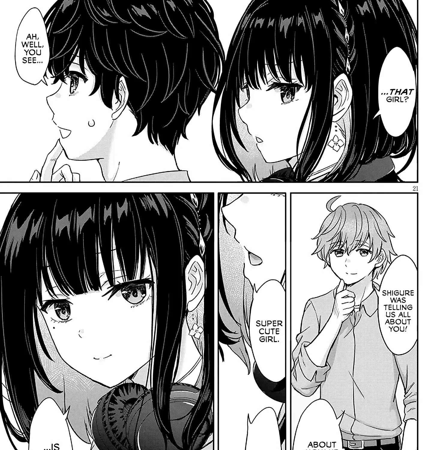 Amamori Junna wa Shitsudo ga Takai Chapter 4 - page 41