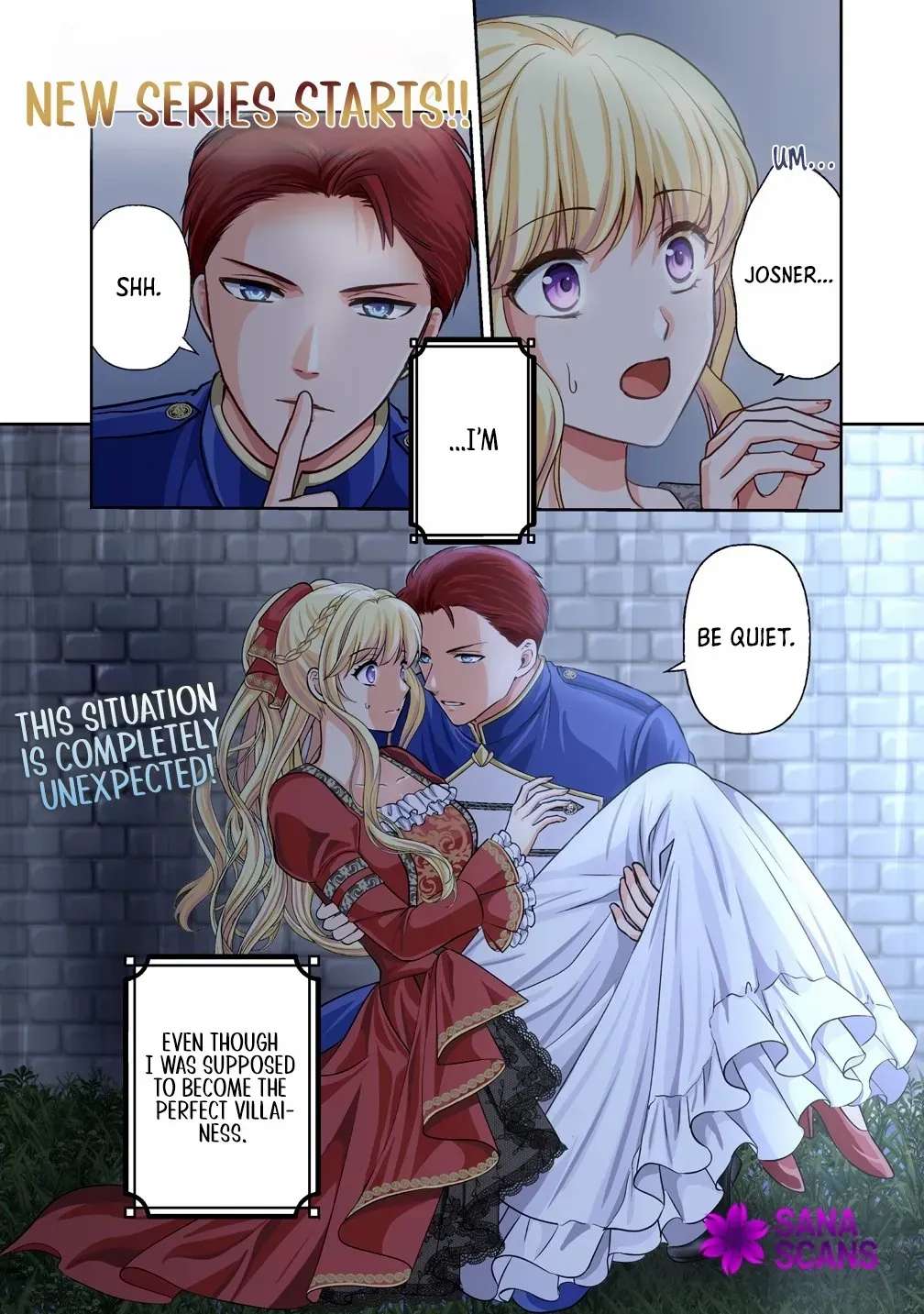 I'll Aim for Ruin and Become the Perfect Villainess! Chapter 1 - page 1