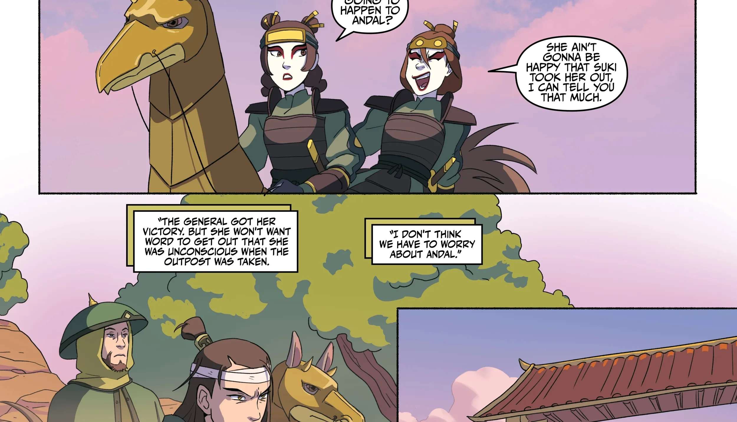 Avatar: The Last Airbender – The Kyoshi Warriors Chapter 3 - page 59