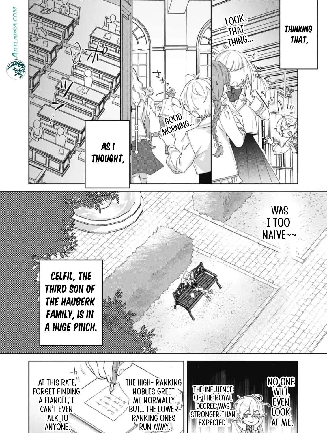 The Third Son of the Heiburg Family Is a Little Devil Shota Chapter 2 - page 35