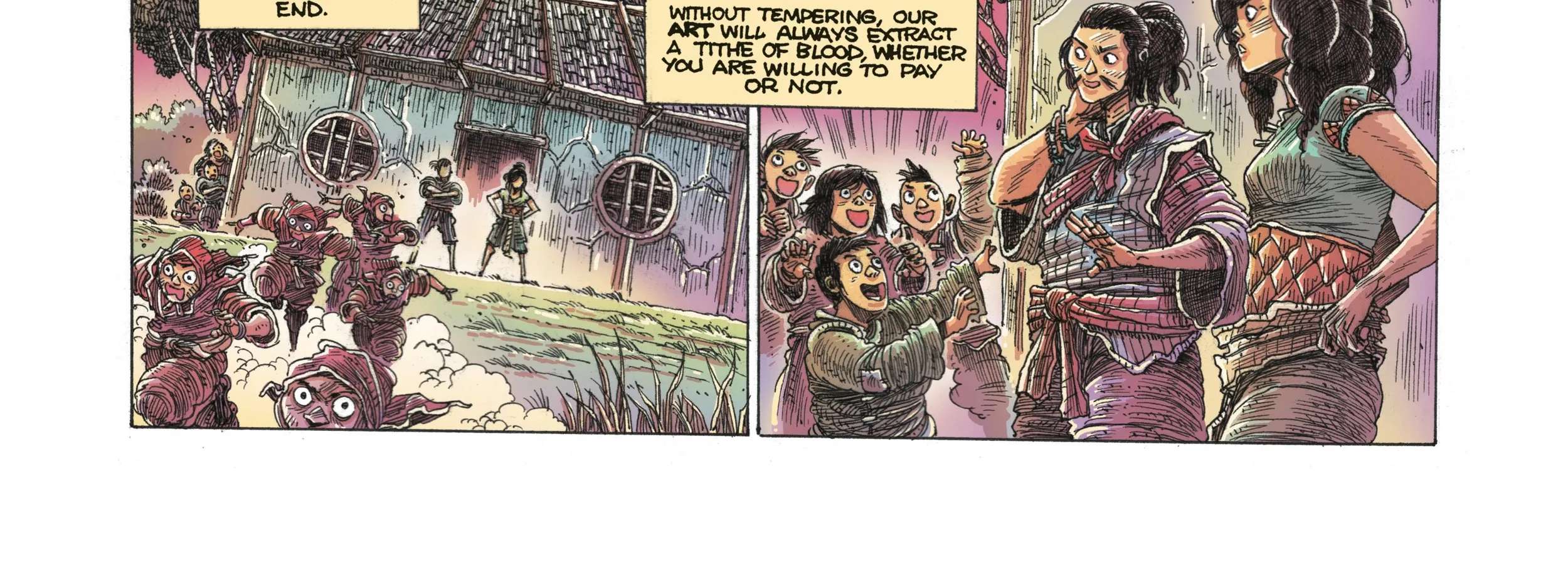 Orphan and the Five Beasts: Bath of Blood Chapter 3 - page 27
