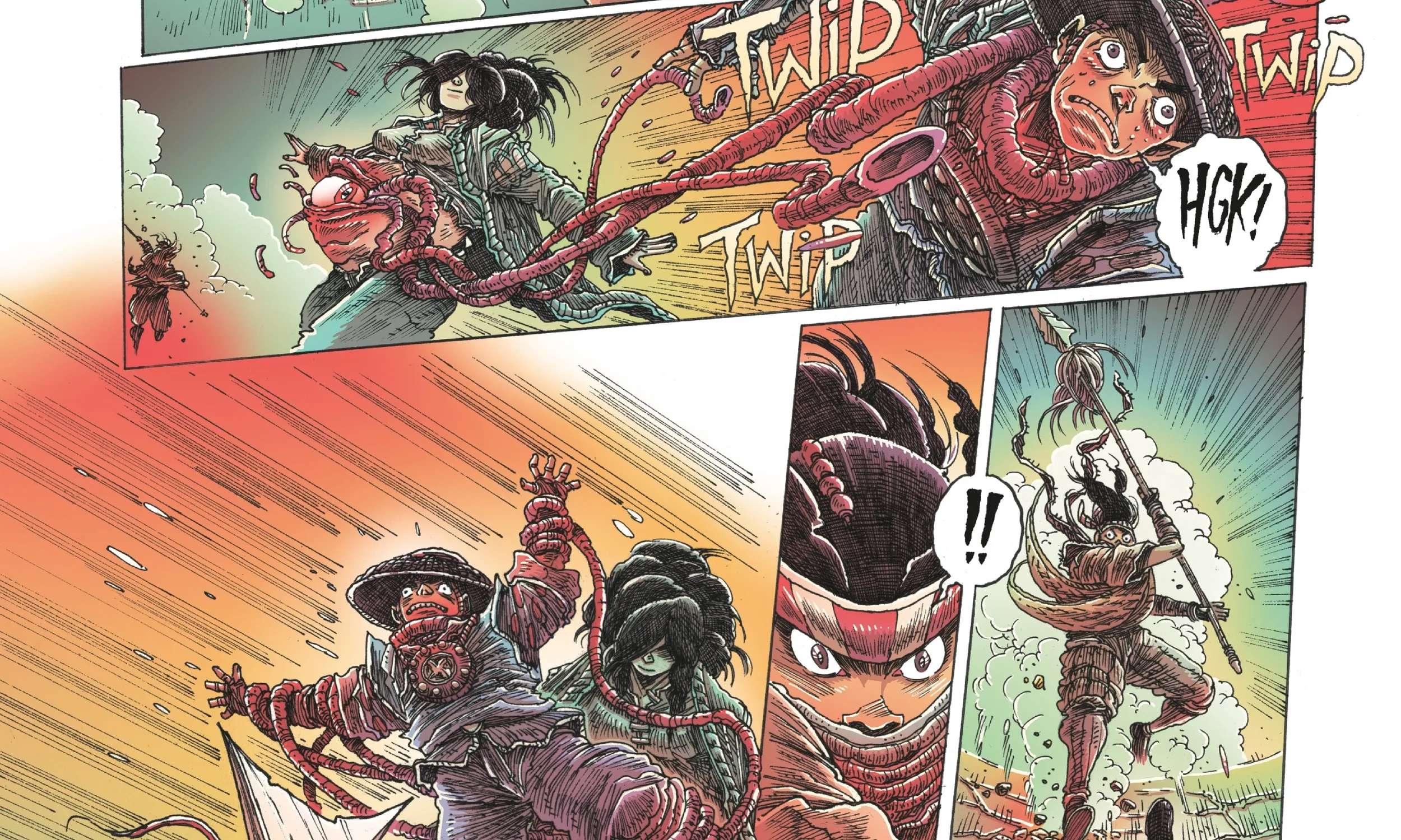 Orphan and the Five Beasts: Bath of Blood Chapter 4 - page 20