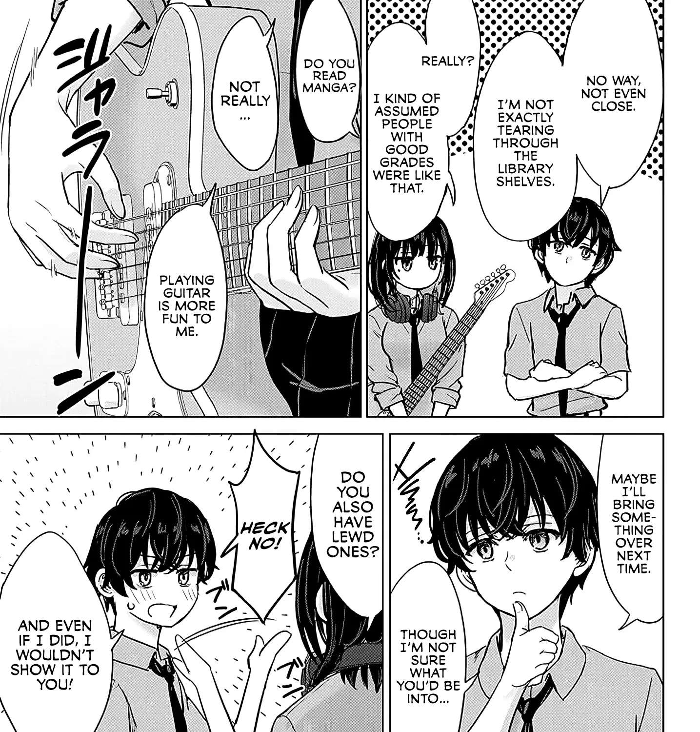 Junna Amamori is Humid Chapter 3 - page 37