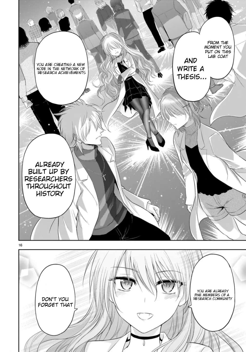 Rikei ga Koi ni Ochita no de Shoumei shitemita. Chapter 108 - page 16