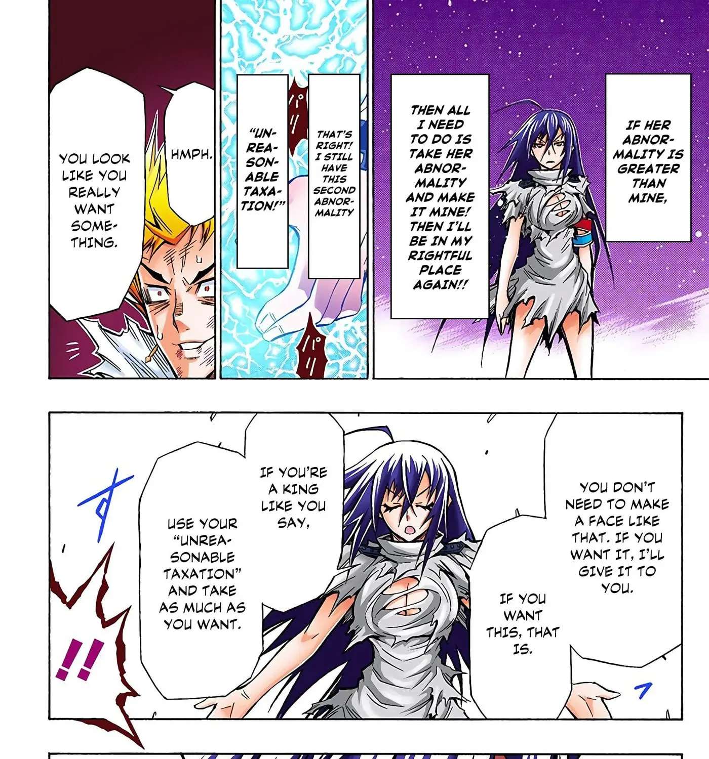 Medaka Box (Official Colored) Chapter 54 - page 35