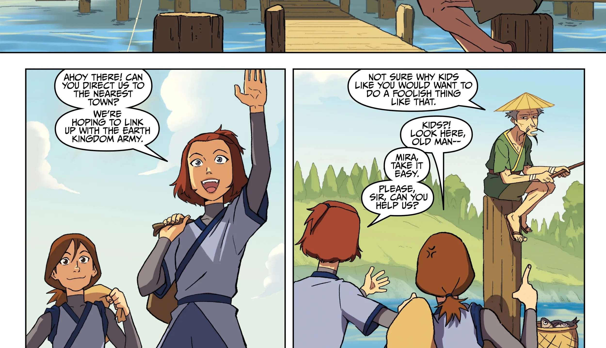 Avatar: The Last Airbender – The Kyoshi Warriors Chapter 1 - page 8
