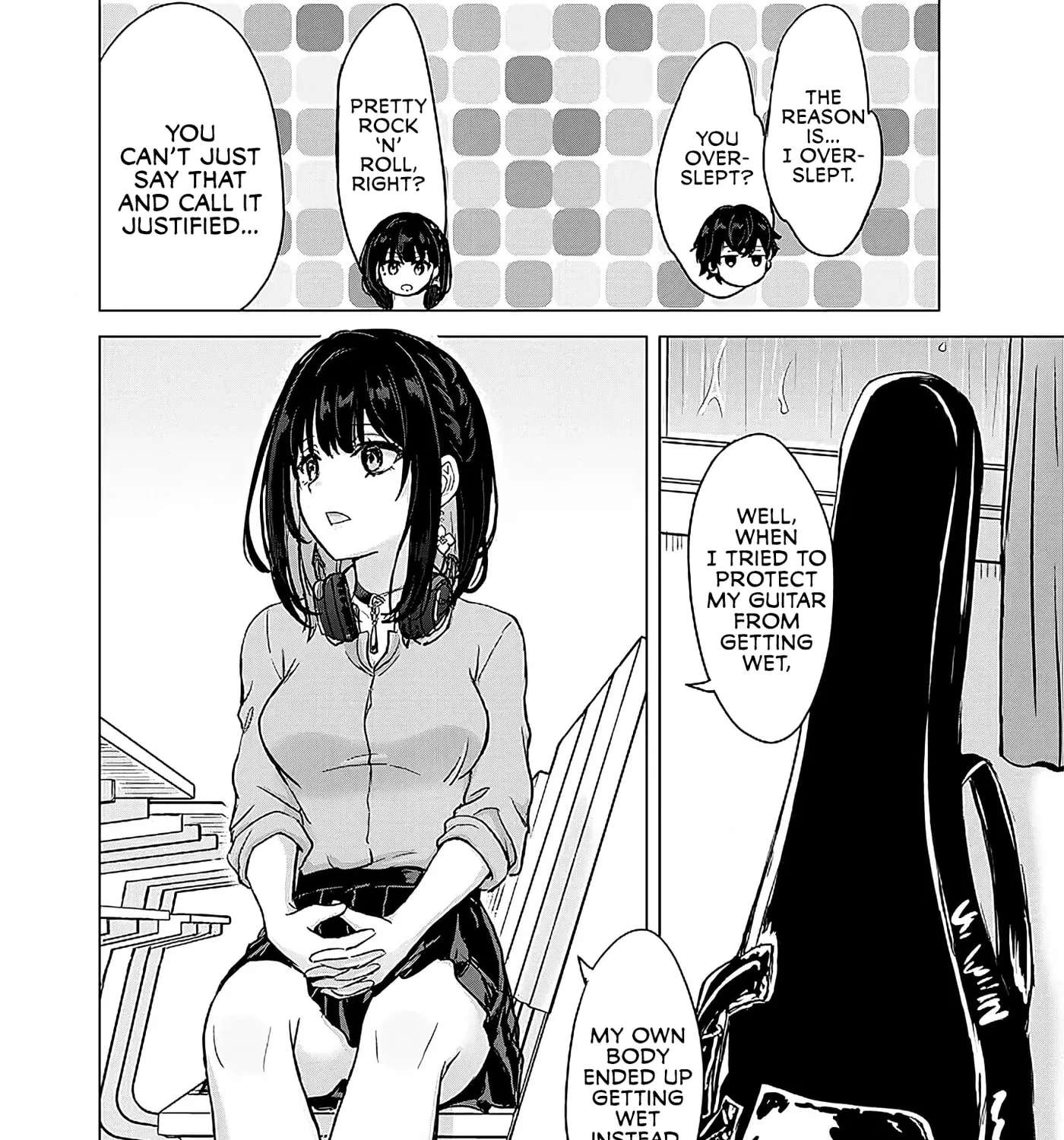 Amamori Junna wa Shitsudo ga Takai Chapter 2 - page 27