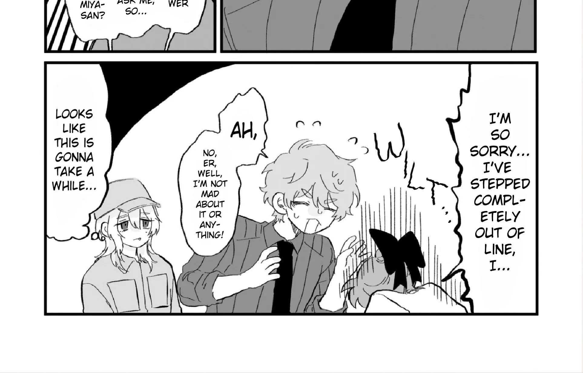 It's Not like I Like Haruno-san at All! Chapter 12.2 - page 8