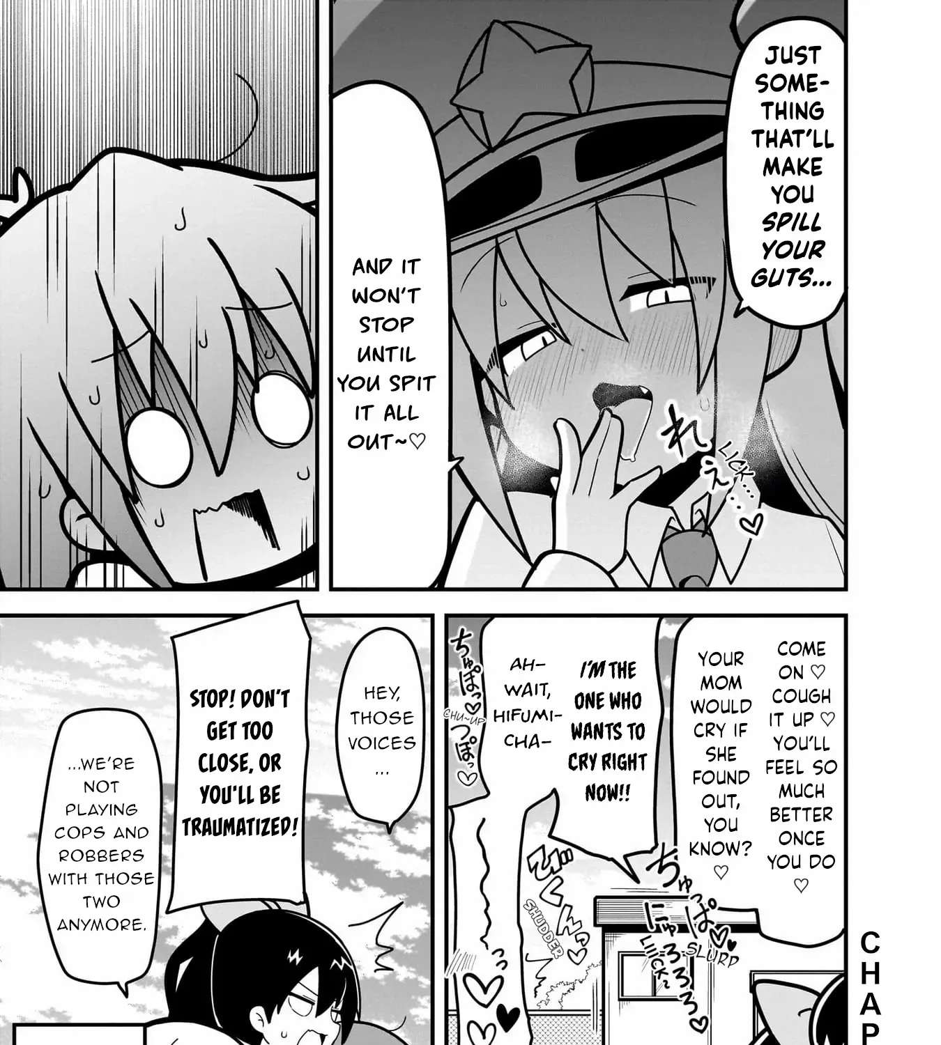 Mesugaki ga Watashi wo Wakarase ni Kuru no de Shouri no Mesugaki no Chikara wo Karite Kocchi mo Wakarase ni Ikimasu. Chapter 3 - page 42