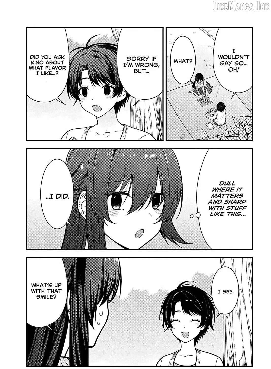 The Yankee Shimizu-san Sitting Next to Me Has Dyed Her Hair Black Chapter 21 - page 13