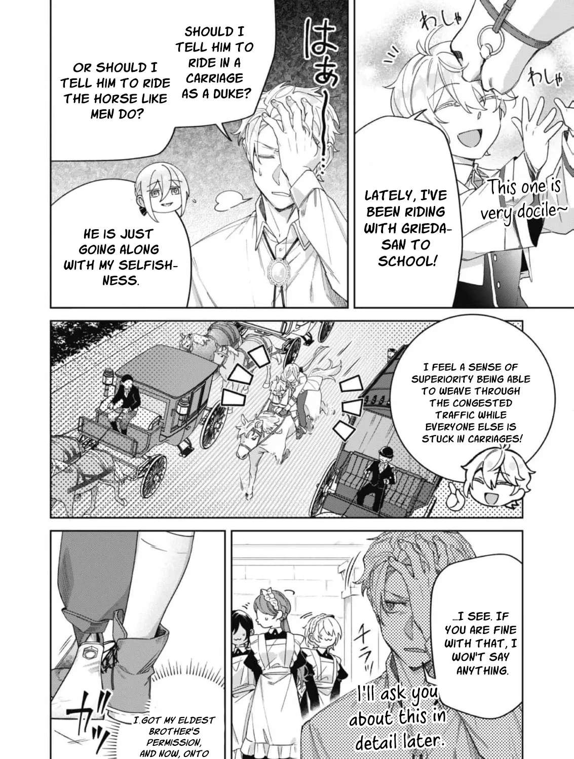 The Third Son of the Heiburg Family Is a Little Devil Shota Chapter 4 - page 38