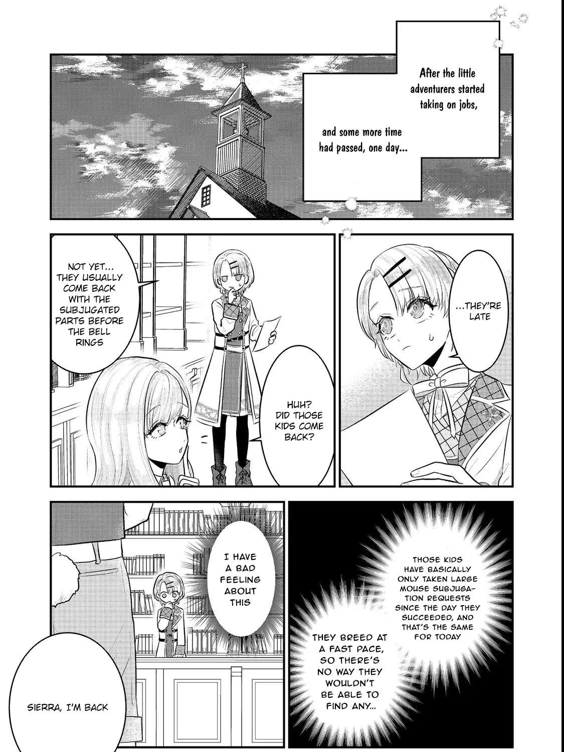 Guild no Uketsuke-jou wa Teiji Agari no Yume wo Miru Chapter 3 - page 23