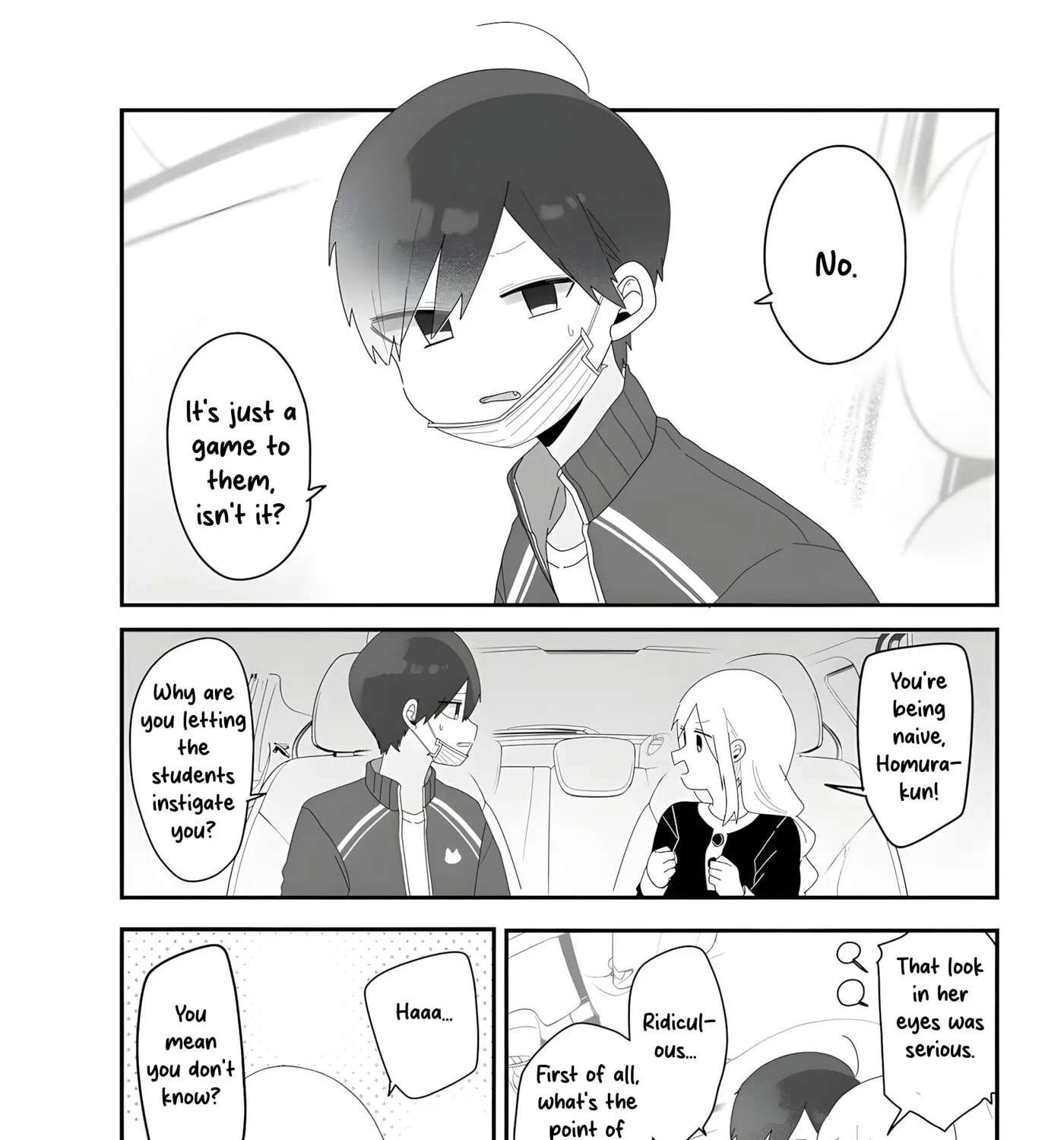 Sensei Nishii - Homura-sensei wa Tabun Motenai Chapter 6 - page 1