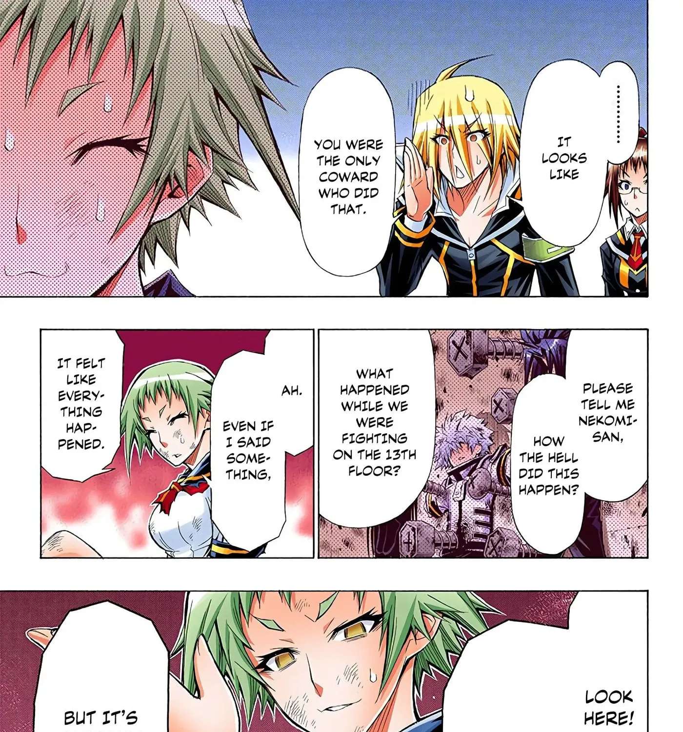 Medaka Box (Official Colored) Chapter 56 - page 40