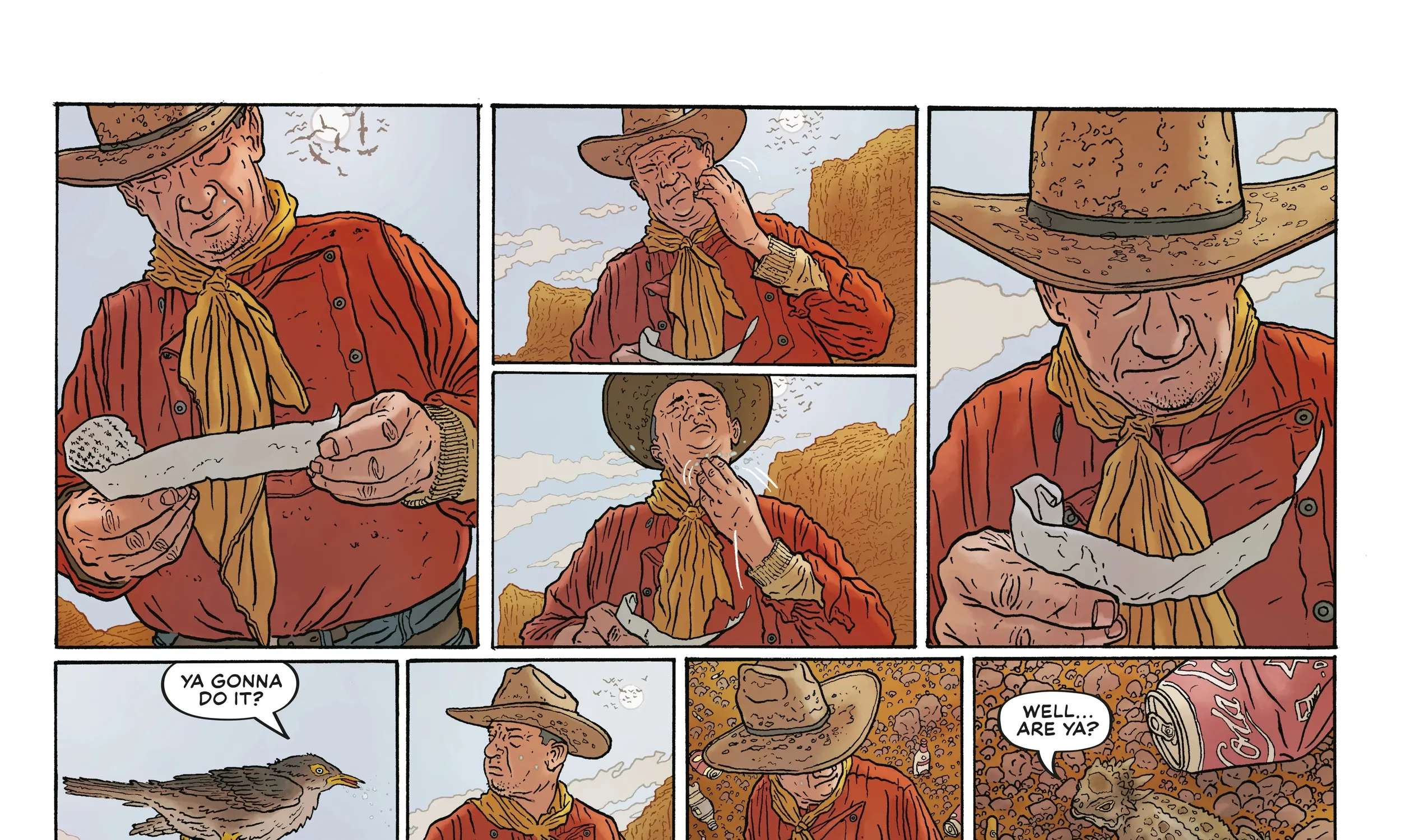 The Shaolin Cowboy: Staying A.I. Live Chapter 1 - page 36