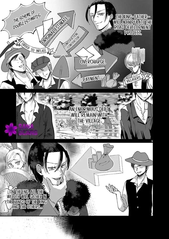 Ohitoyoshi Akuyaku Reijou no Fukushuu Keikaku ~Shi ni Modori Reijou wa Ne ga Zennin na Sei de Kizuku to Mikata ga Fuete Ikimasu~ Chapter 5 - page 5