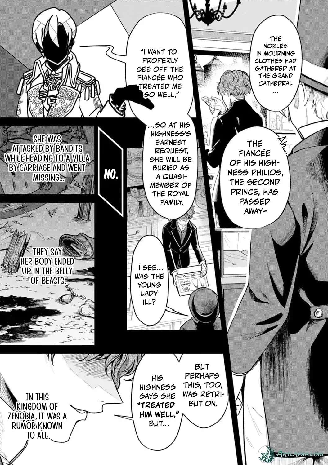Then I'll Become a Villainess — How Does It Feel to Be Avenged? Chapter 1 - page 4