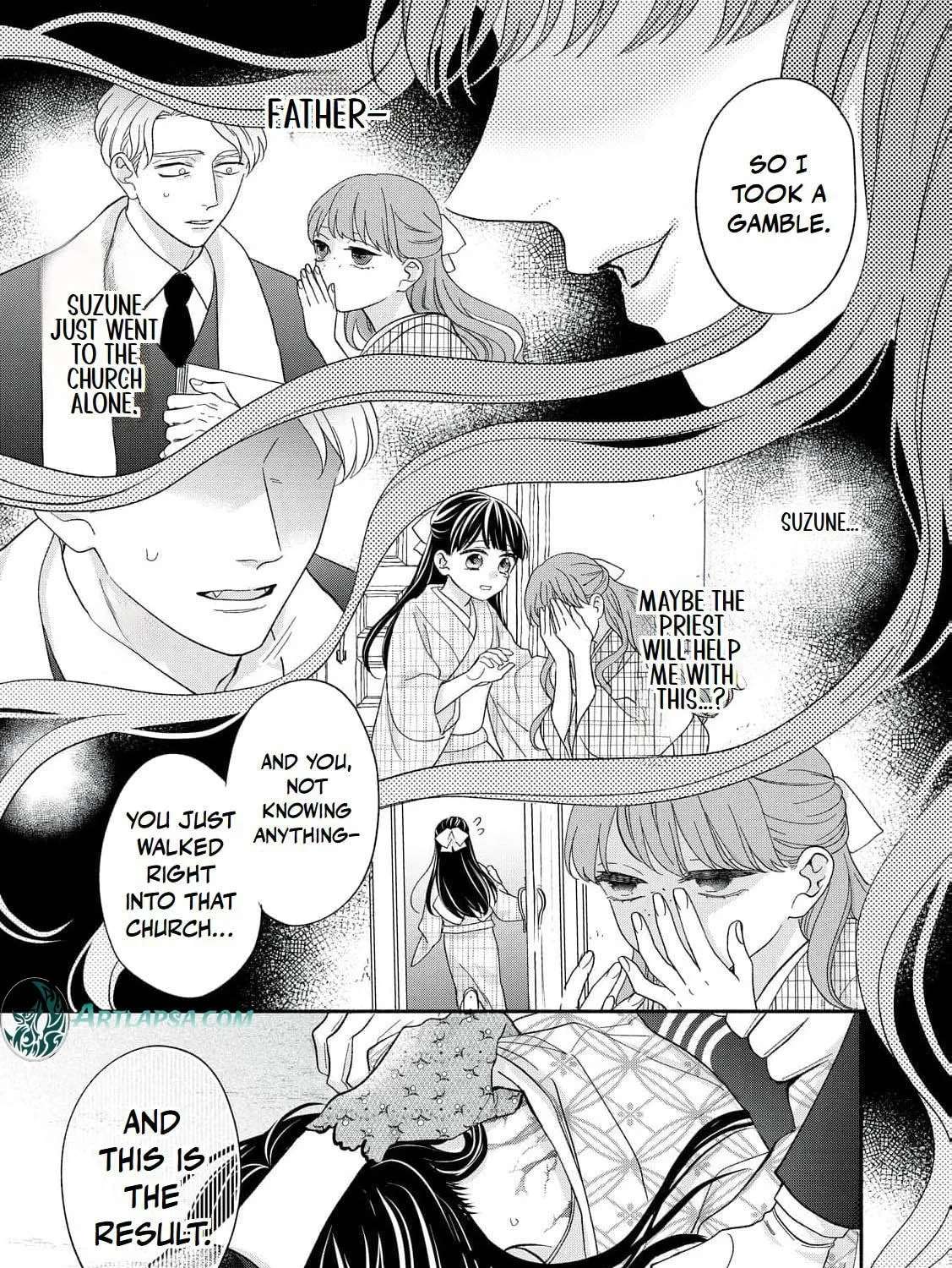 Kyuuketsuki e Yomeiru Hi ~Shoujo ga Reikoku Otto ni Aisareta Kiroku Chapter 15 - page 11