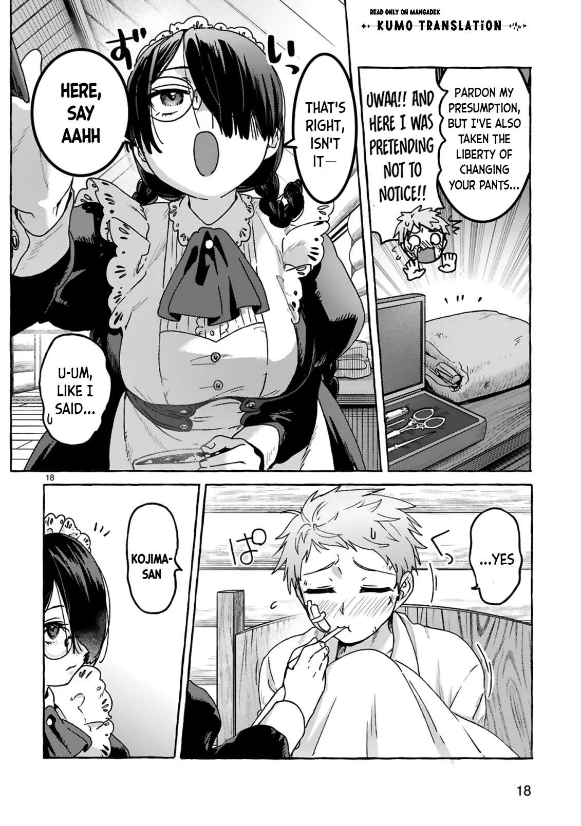 Miss Kojima, the Widowed Young Lady, Is the Strongest and Cutest Chapter 3 - page 21