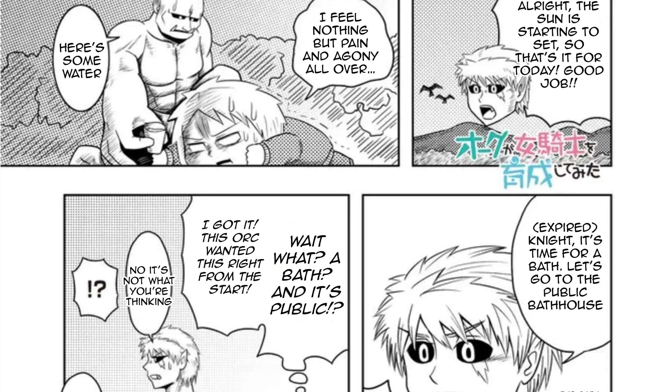 Orc Decides to Raise the Female Knight Chapter 4 - page 3