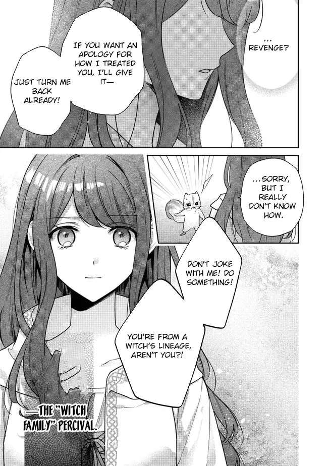 Risu ni Natte Shimatta Kon'yakusha ga, Kegirai Shiteita Hazu no Watashi ni Tasuke o Motomete Kimashita. Chapter 1 - page 38