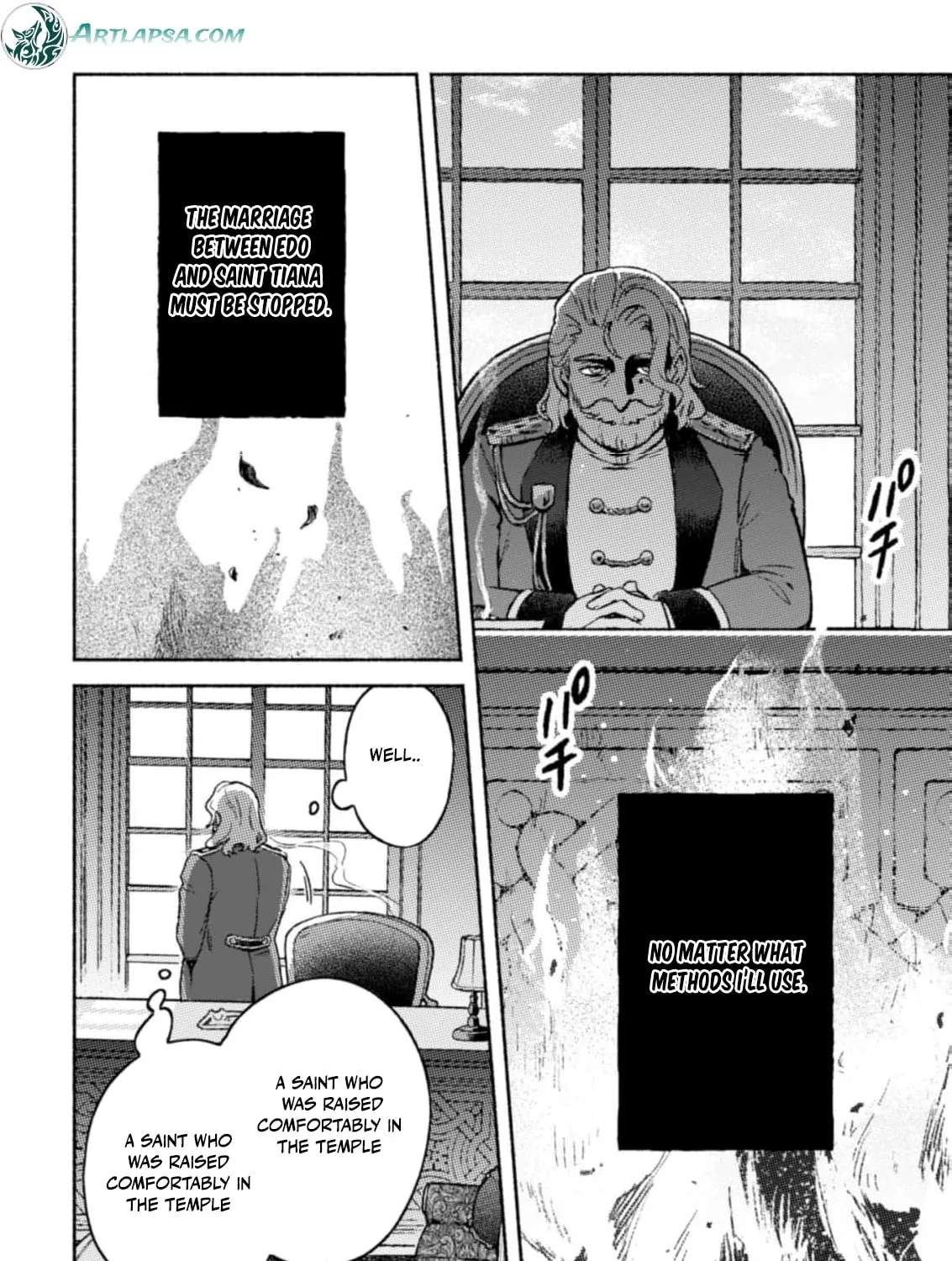 Nekura Kishi ni Yoru Dekiai Mankitsu-chuu nu Busa Neko, Jitsu wa Seijo desu! Chapter 5 - page 33