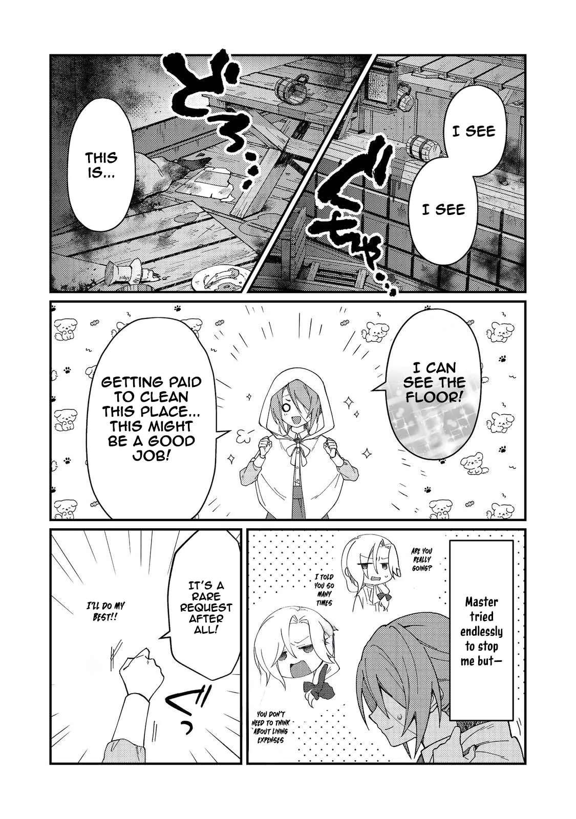 Hiroware Deshi to Birei Majutsushi ~Monogusa Shishou no Kutsushita Sagashi wa Kyou mo Taihendesu~ @COMIC Chapter 2 - page 2